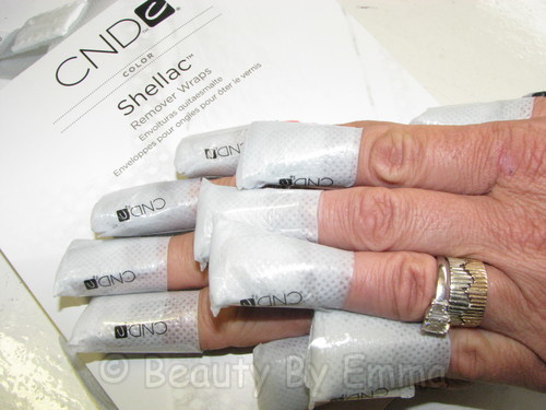 Shellac Remover Wraps