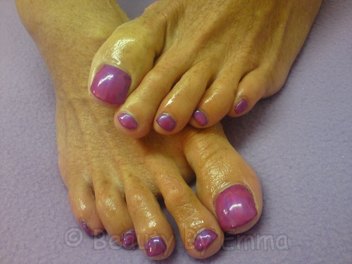 Shellac Layering - 2x Fedora & 2x Tutti Frutti - Tina Day 1 