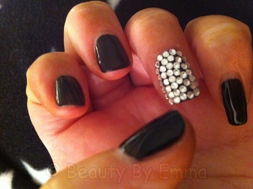 Blackpol with Swarovski Crystal Nail